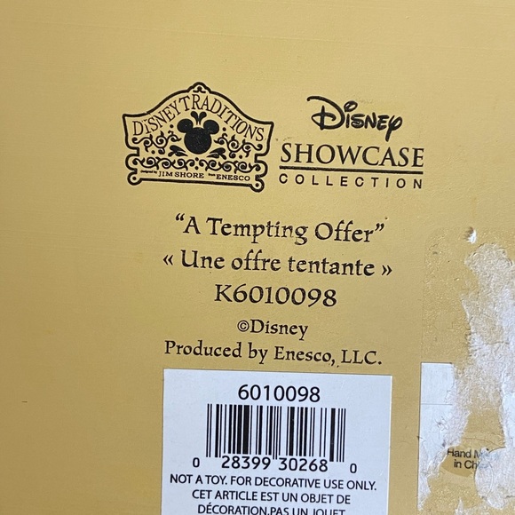 Jim Shore Showcase Disney Traditions Figure SNOW WHITE “A Tempting Offer” Apple - Picture 11 of 16